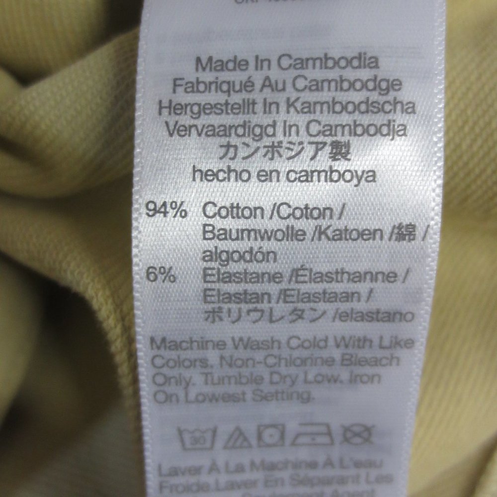 MADEWELL LADIES OVERSIZED JACKET - MUSTARD - SMALL - NEW WITH TAGS - Picture 4 of 4